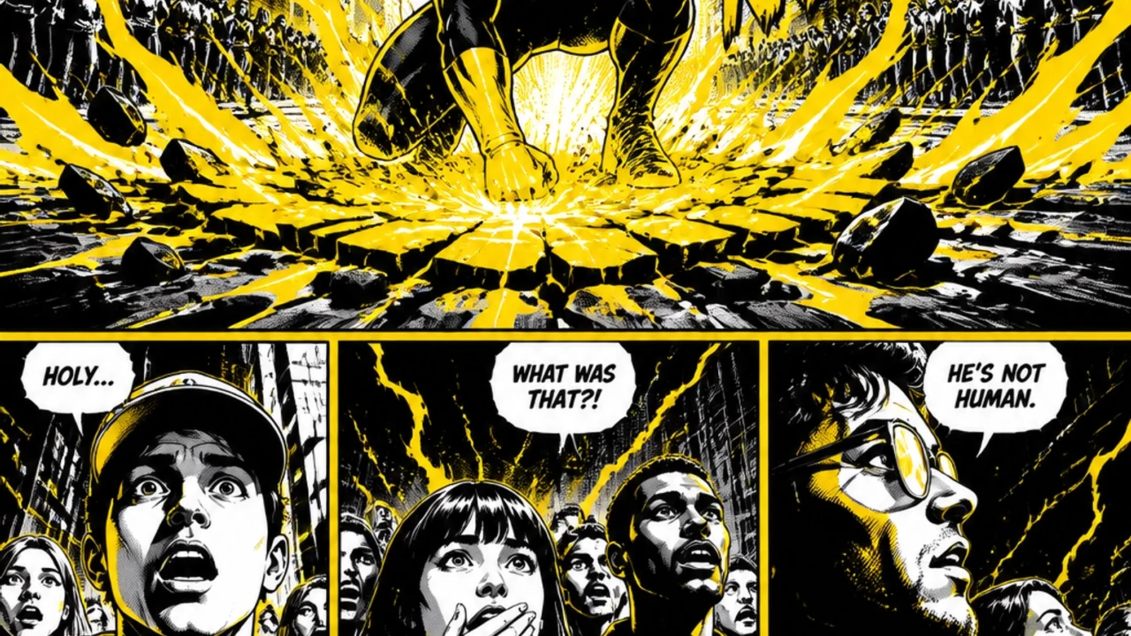 Brutalist comic superhero landing shockwave — the ROI impact of a strategic brand redesign and visual refresh